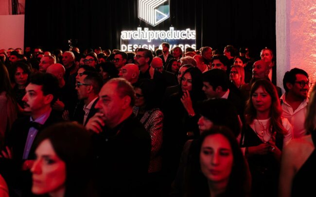 Architects, professionals, and design brands celebrating the state of the art in Design at the Archiproducts Design Awards 2024